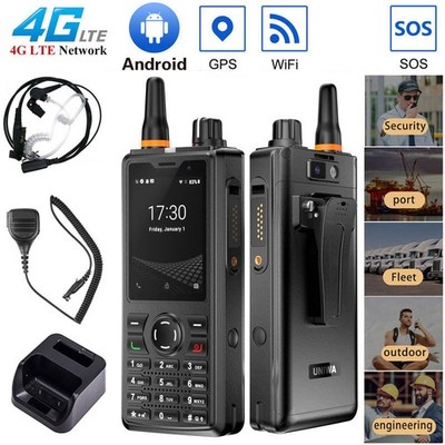 Unlocked 4G LTE Android Rugged Phone Waterproof ZELLO Keyboard Mobile UNIWA F41