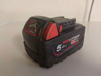 Milwaukee M18B5 18V / 5.0 Ah Li-Ion Ersatzakku Akku