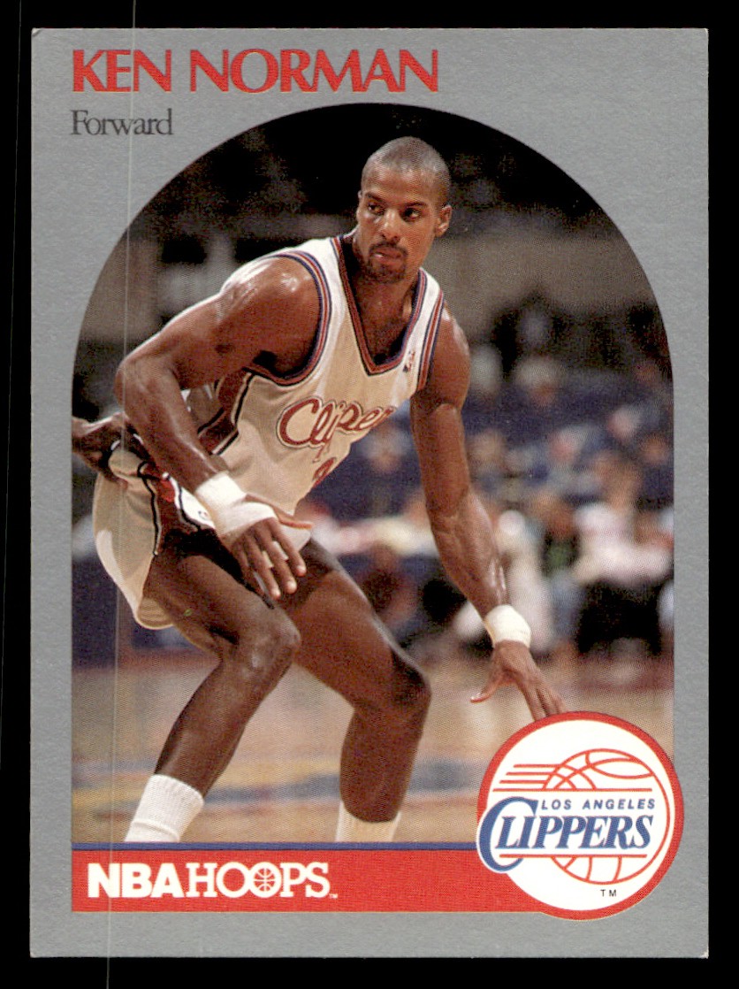 1990-91 NBA Properties - Ken Norman Basketball card #149 Los Angeles Clippers