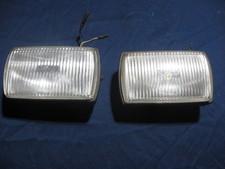 Vintage Piaa 40 Halogen Fog Lights H3 Clear Lens Ae86 Fog Lamp Tested