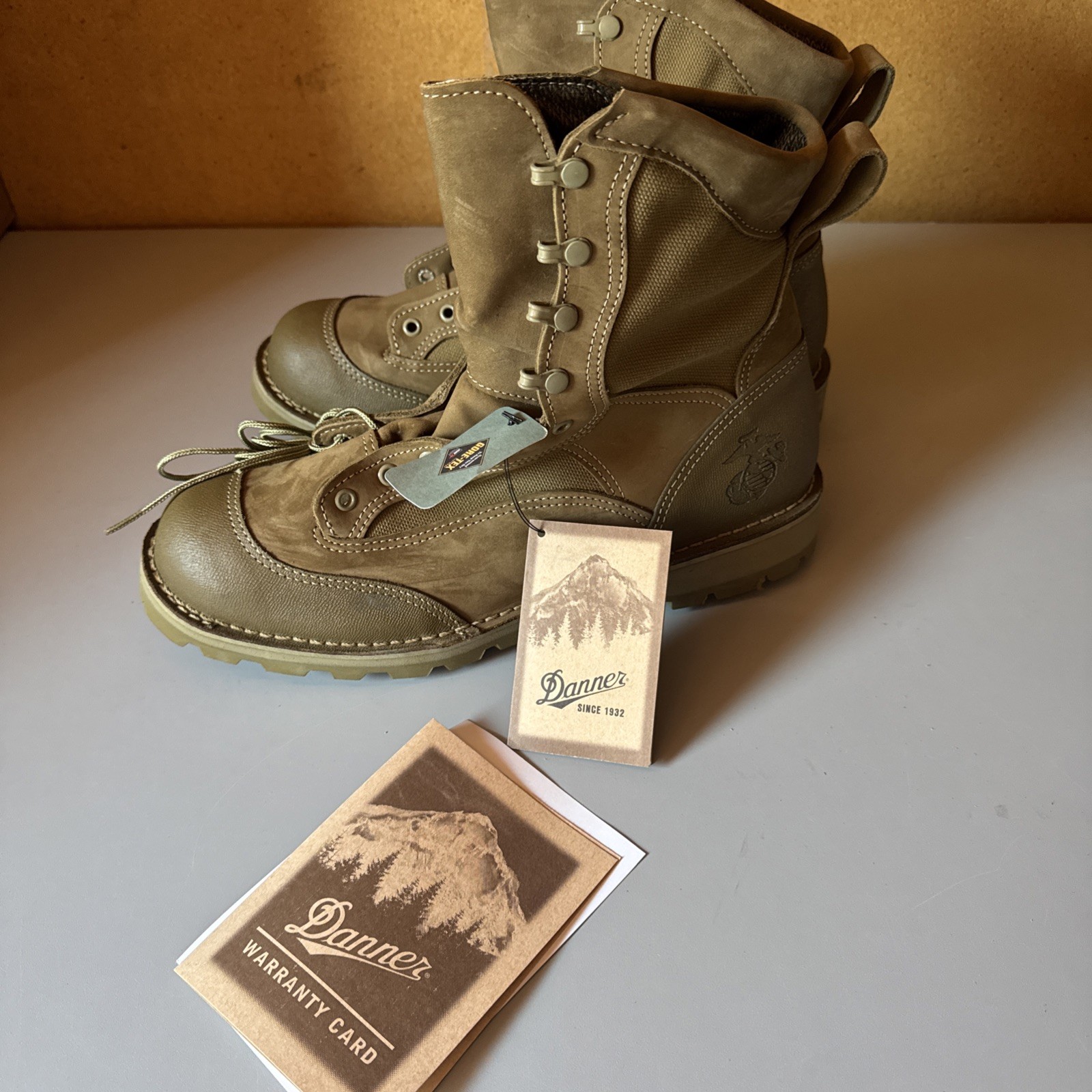 Danner Speed Laces MCWB 15655X Mens Marine Corps Boots Size 11.5