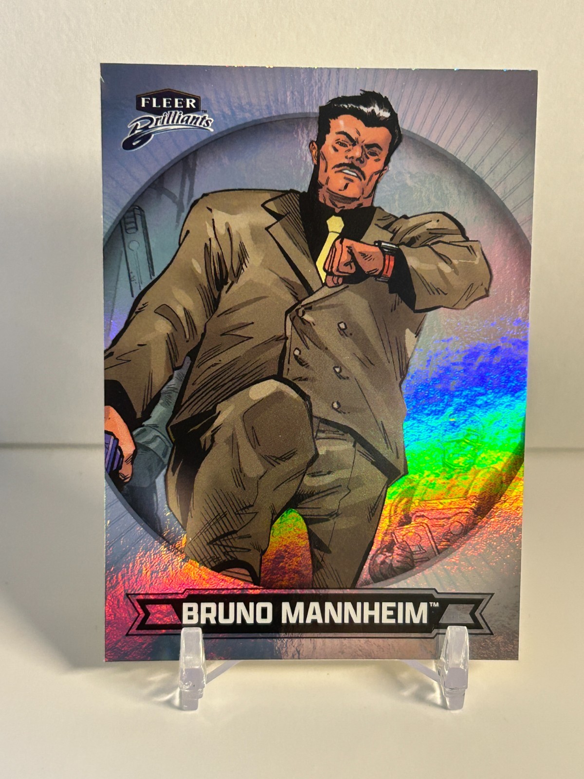 2025 Fleer Brilliants Superman - BRUNO MANNHEIM base card #80