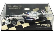 1/43 Minichamps BMW Sauber F1 2006 J. Villeneuve #17 White 400060017