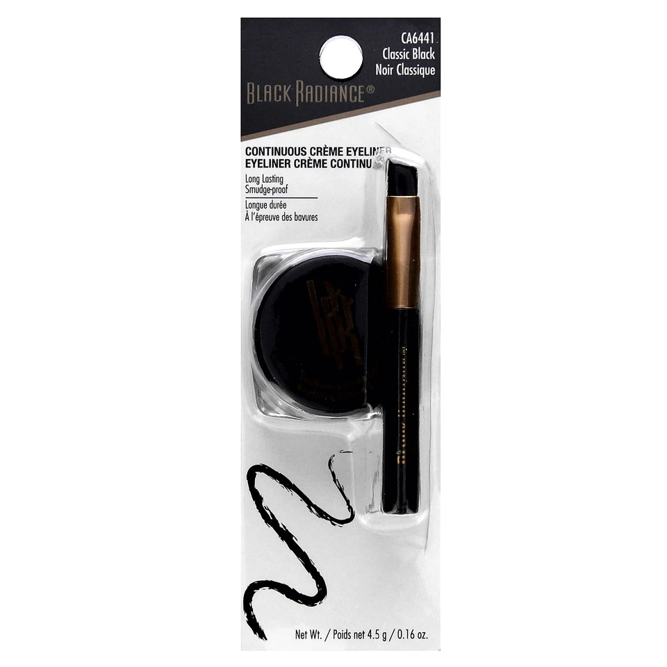 Continuous Crème Eyeliner, CA6441 Classic Black, 0.16 oz (4.5 g) - Image 2 of 4