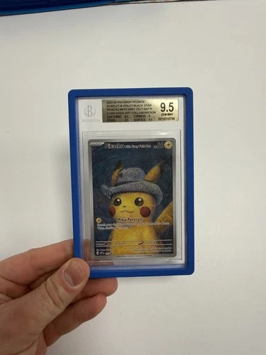 2023 Pikachu with Grey Felt Hat #85 Promo Pokemon x Van Gogh Art Mint BGS 9.5 ✅