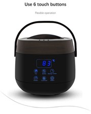 500ML Salon Wax Heater Warmer Heater Machine Pot for Hair Removal Touch Control