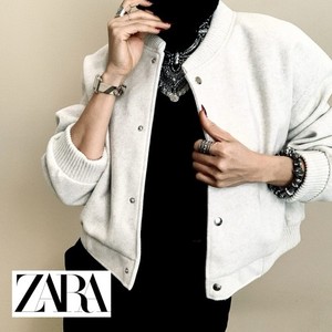 ZARA - new⭐︎zaraポケットマキシボンバージャケットS Zara Maxi Pocket Bomber | eBay