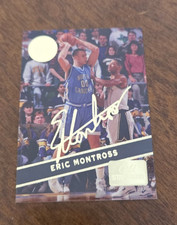 1994 Signature Rookies Gold Standard Eric Montross #GS12 Gold Foil Signature RC
