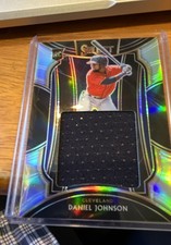 2021 Panini Select - Rookie Jumbo Swatches Daniel Johnson #RJS-DJ Holo Prizm...
