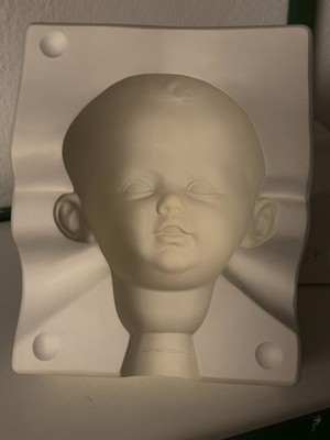 Gießform  Kestner Baby Hilda, kompl. Porzellanpuppe Kopf, Arme, Beine und Körper