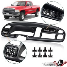 Dash Board Bezel Cover Instrument Wvents Fit For Dodge Ram 1500 2500 3500 98-02