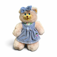 Fisher-Price SarahBerry Briarberry Blue Dress Bow Small 1993 MPN 3486