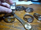 Vintage Mens/Womens Watches Lot (7) Geneva,Citizen,Nelsonic,Timex,Spiedel