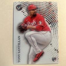 2022 Topps Pristine Baseball Tony Santillan RC #247 Cincinnati Reds Rookie