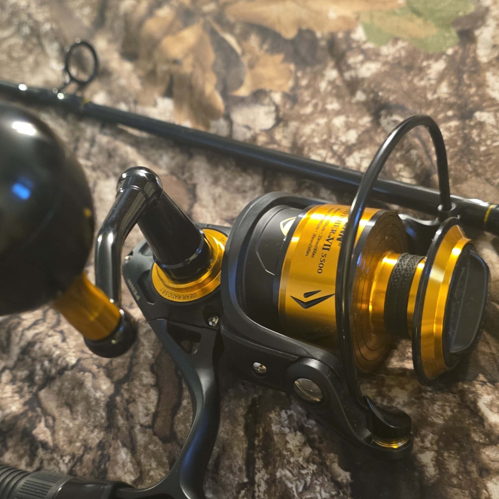 Penn SpinFisher-VII 5500 Spinning Reel  Combo  ( ROD HAS BEE