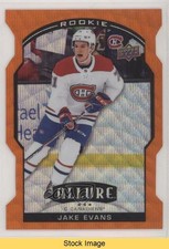 2020-21 Upper Deck Allure Rookie Orange Slice Jake Evans #76 READ 0il7