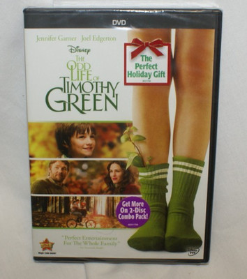 The Odd Life of Timothy Green (DVD, 2012)  Disney, Brand New Factory Sealed