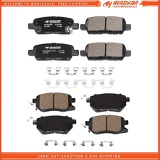 Front & Rear Ceramic Brake Pads for 2004 - 2008 Nissan Maxima Murano