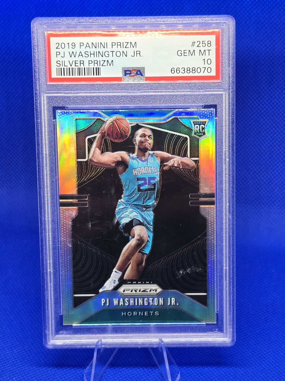 2019-20 Panini Prizm - Rookie PJ Washington Jr. #258 Silver Prizm (RC)