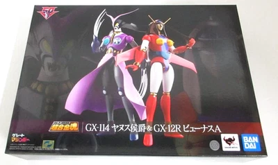 Bandai Soul of Chogokin GX-114 Great Mazinger Janus & GX-12R Venus A Figure New - Imagen 1 de 4