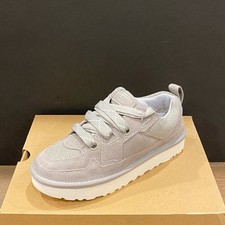 UGG Women's Lowmel Campfire Grey Sneakers Flats Shoes 7, 9, 10, 11 New