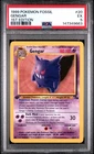 1999 POKEMON FOSSIL 1ST EDITION #20 GENGAR PSA 5