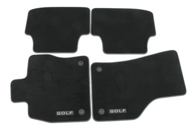 Original Volkswagen Golf Satz Textil-Fußmatten PREMIUM 5H9061270 WGK