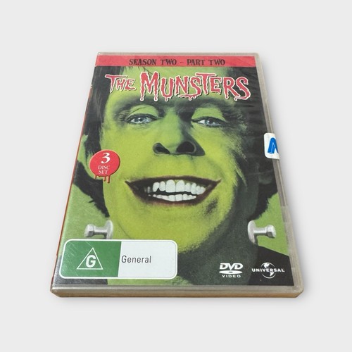The Munsters Season Two Part Two Fred Gwynne Yvonne Decarlo Region 4 Sealed - Picture 2 of 5