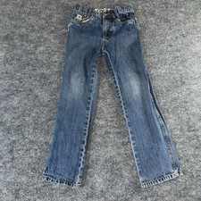 Boys CINCH White Label Straight Denim Jeans Size 12 Regular Cowboy Rodeo
