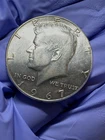 1967 SILVER KENNEDY HALF DOLLAR NICE LUSTER AND SHINE BORDERLINE CAMEO MS F052