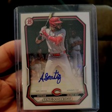2026 Bowman Arnaldo Lantigua Base Paper Auto Reds BPA-AL
