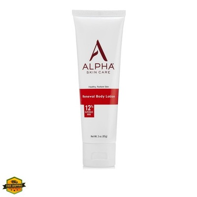 Skin Care Revitalizing Body Lotion, 12% Glycolic AHA, Simple & Effective Dail...