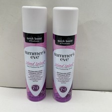 Summer's Eve Daily Freshening Spray LOT OF 2 Island Splash New Neutralize Odor