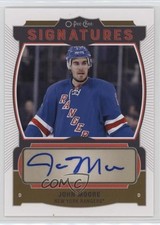 2015-16 O-Pee-Chee OPC Signatures John Moore #S-JM Auto hg6