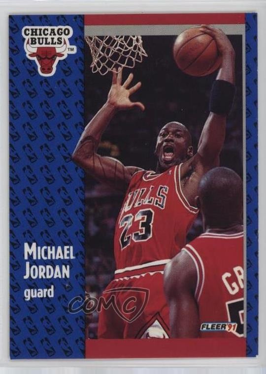 1991-92 Fleer Michael Jordan #29 HOF