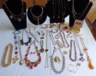 Awesome Vintage To Now Costume Jewelry Lot of 44 Pcs All Wearable & All Signed
