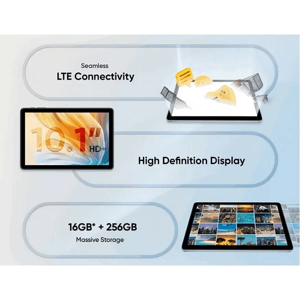 Realme Techlife Pad Neo LTE 8GB+256GB GREY Global Android PC Tablet (Wi-Fi+4G) - Bild 3 von 4