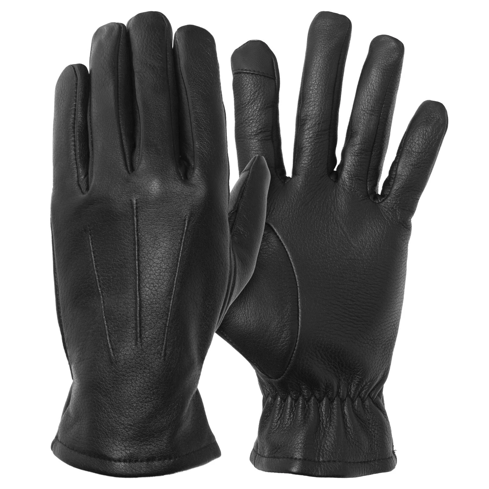 Gondola Leather Touchscreen Gloves with Thinsulate Lining by Pratt and Hart
Opens in a new window or