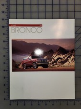 1993 Ford Bronco Brochure Folder 1993 Ford Bronco Brochure Folder