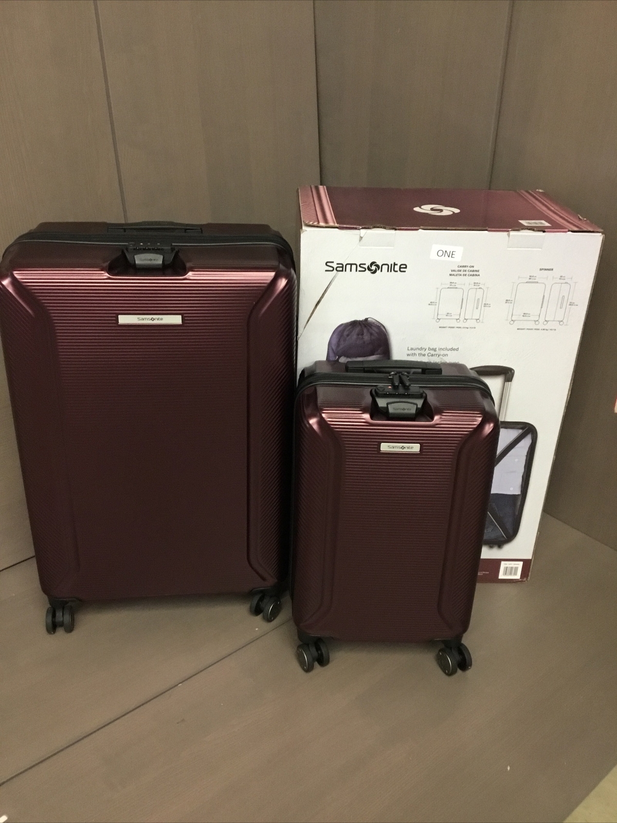 Samsonite Element XLT Hardside 27" Luggage Suitcase Set Color/Red eBay