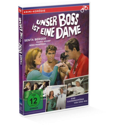 Senta Berger OUR BOSS IS A LADY Mario Adorf 1966 DVD NEW