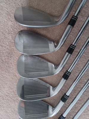 TZ GOLF - MIZUNO JPX A25 Titanium Face Iron Set 5-SW R Flex Steel