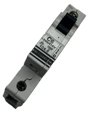 ABL SURSUM CIRCUIT BREAKER C6 240/415V 1C6.0 1 POLE TYPE 1 BREAKER