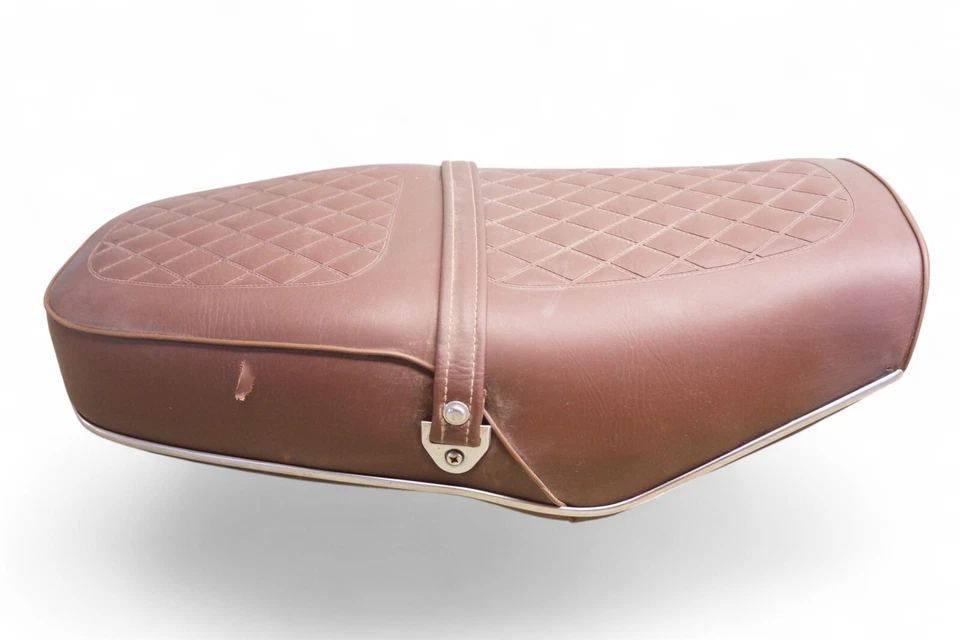 Honda CB500t 1975-1976 original OEM asiento marrón H65 *AHS1 Foto 2 de 4