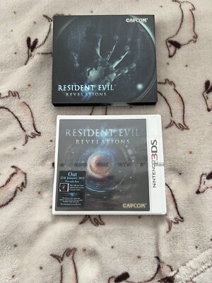 Resident Evil Revelations Pre Sale Holographic 3D Box ohne Spiel Nintendo 3ds Seal
