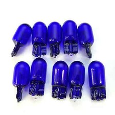 10x T10 168/W5W 5W Halogen White Globe Xenon Sidelight Front Headlight Bulb 12V