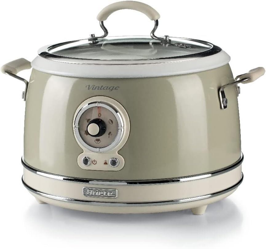 Autocuiseur et cuiseur à riz Ariete Vintage beige 3,5L machine à riz rétro