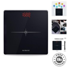 Durable 330 lb Capacity Digital Scale with High Precision  Large LED Display