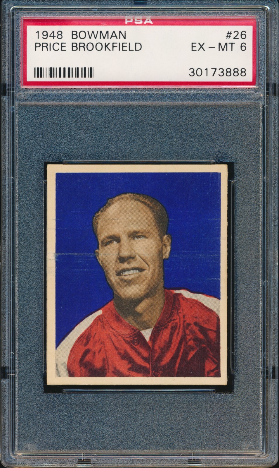 1948 Bowman #26 Price Brookfield RC PSA 6 EX-MT Basketball 30173888