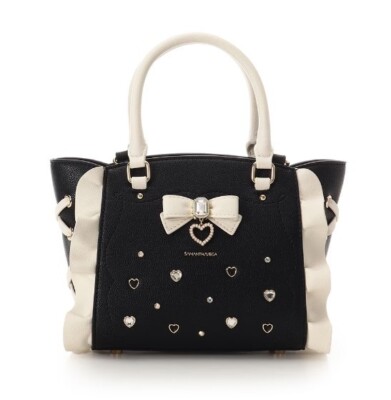 Samantha Vega 2 Way Handbag Shoulder Heart Jewelry Flutter